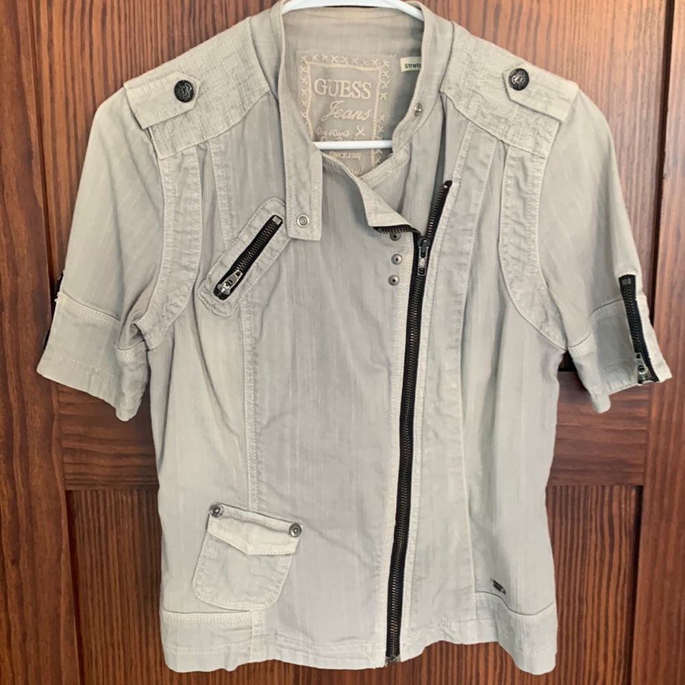 Women’s Guess Gray Jacket Size M
